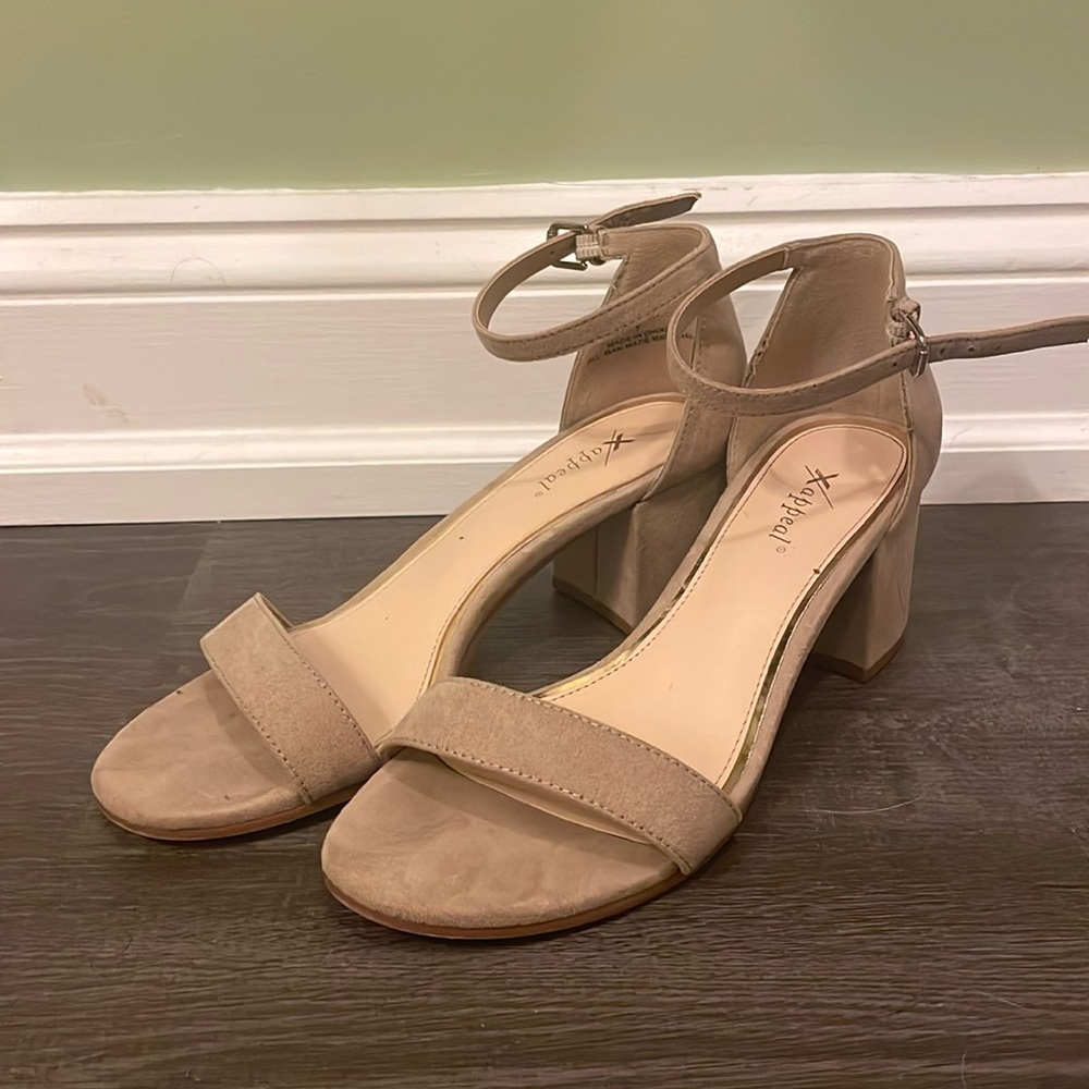 Low block heel